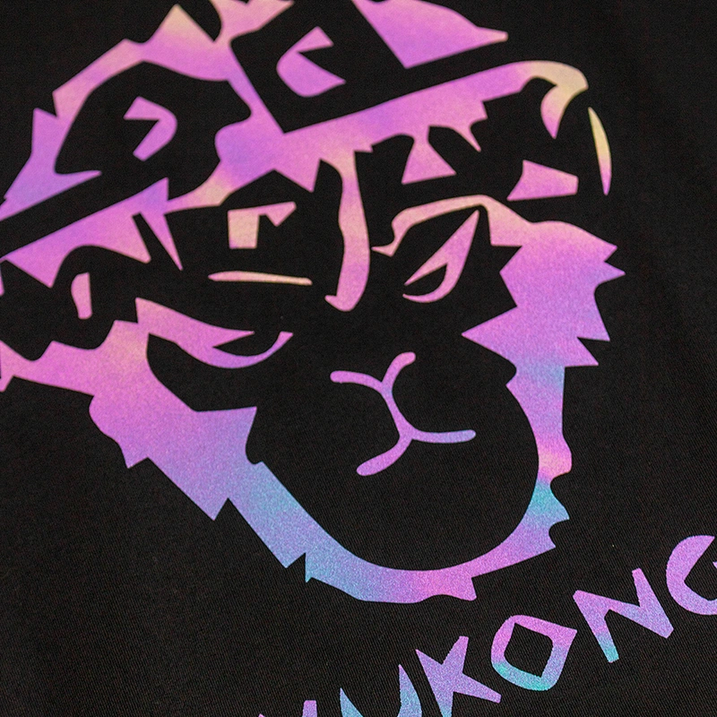 Wholesale Golden Hot Stamping Film Wukong Reflective Discoloration T Shirts Manufacturer