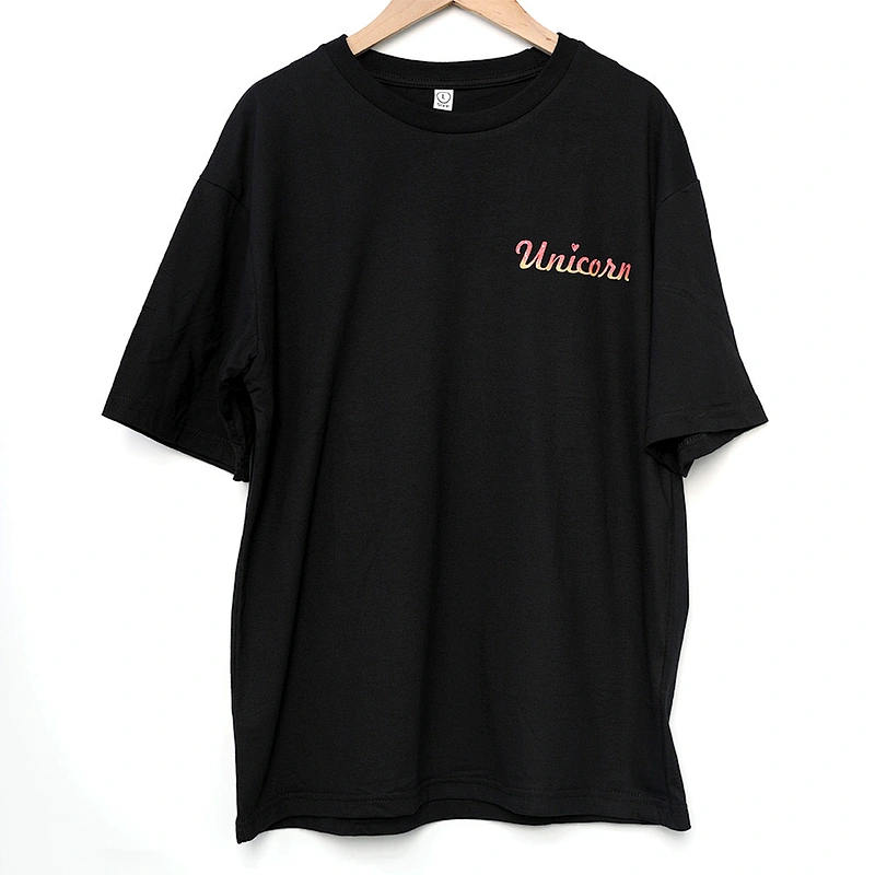 MOQ 1Pcs Hip Hop Top Oversize Summer Clothes Heat Transfer Vinyl Customize Your Own Logo T-Shirt