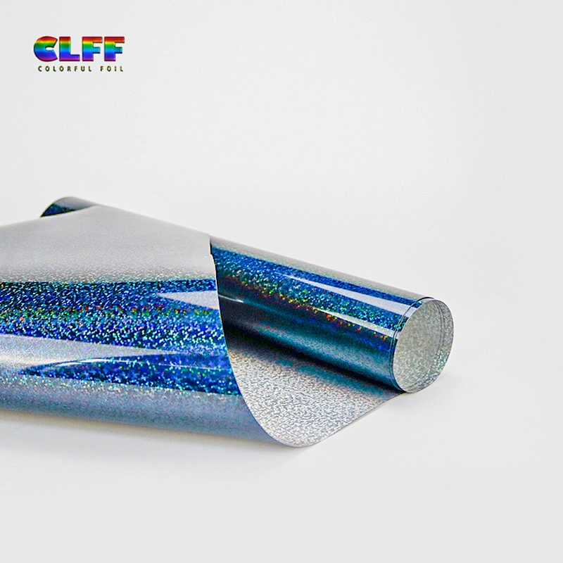 Factory Wholesale Custom Patterns Soft Metal Glitter Vinyl Heat Transfer Heat Transfer Vinyl