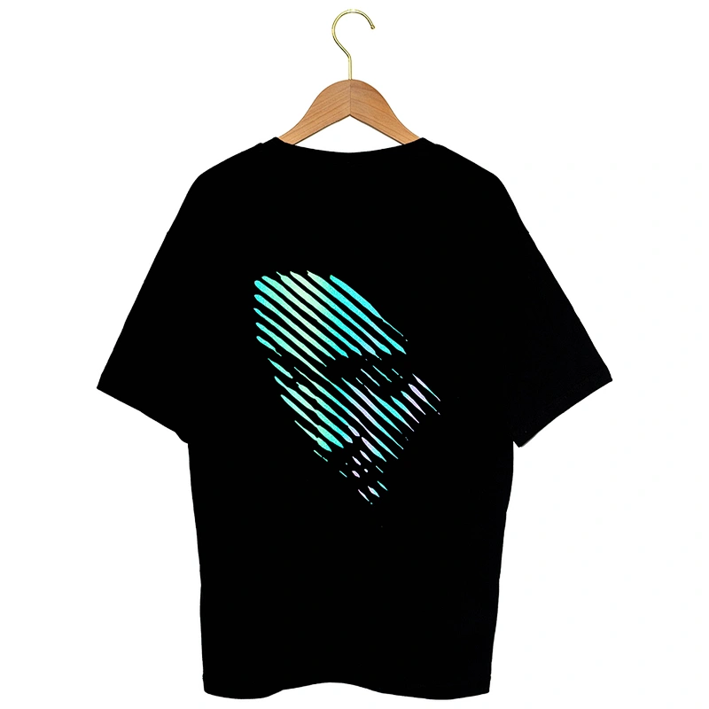 Wholesale Customizable Discoloration 3D Girl Face Logosummer Tshirts 2021 For Men