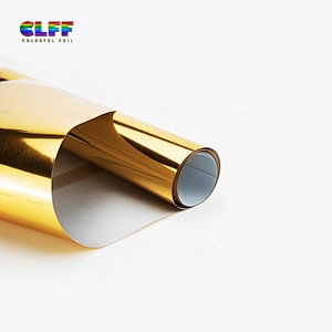 wholesale high glossy metallic golden silver custom pattern htv heat transfer vinyl printing film on t shirt clothing textile