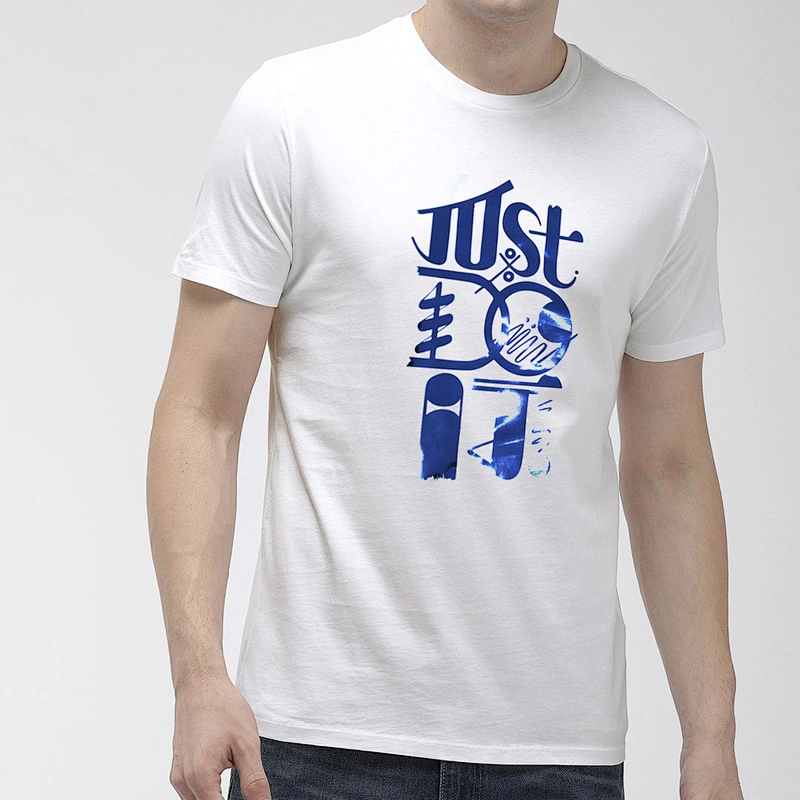 Wholesale Golden Hot Stamping Film Logo Cotton Half Sleeve O-Neck Tops Summer Mens Quality Fashion Tshirt