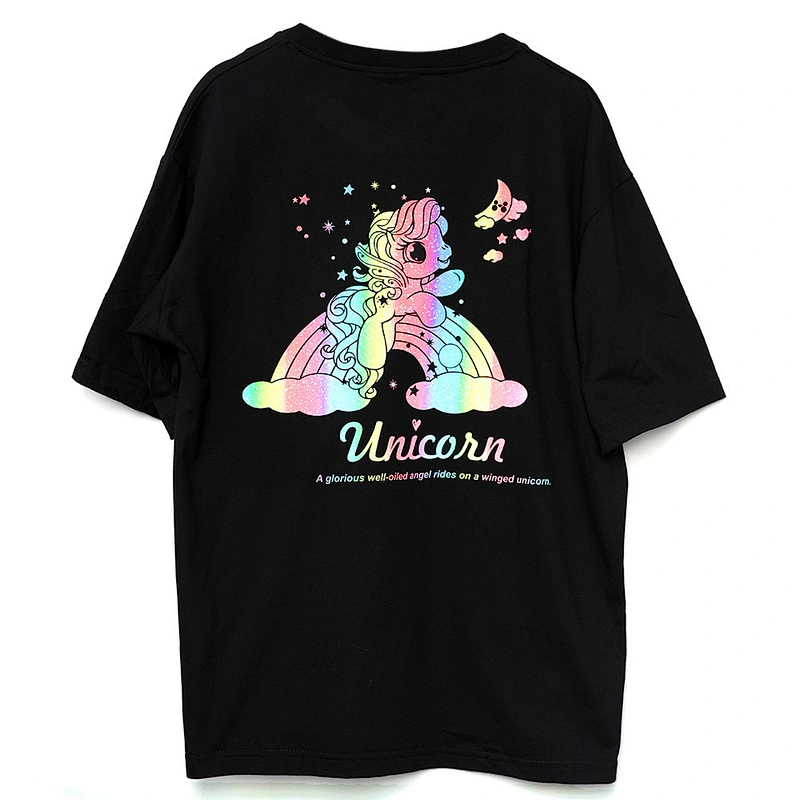MOQ 1Pcs Hip Hop Top Oversize Summer Pure Cotton Clothes Heat Transfer Vinyl Customize Tshirt