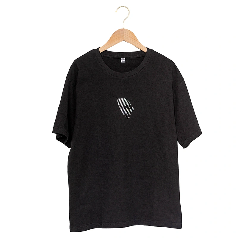 Wholesale Customizable  3Dx Effect Color Changing Girl Face Logo Mens Plus Size T-Shirt