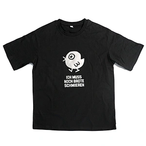 MOQ 1Pcs Wholesale  Customizable Logo Cute Chicks Pattern Summer Round Neck Short Sleeve Women T Shirt