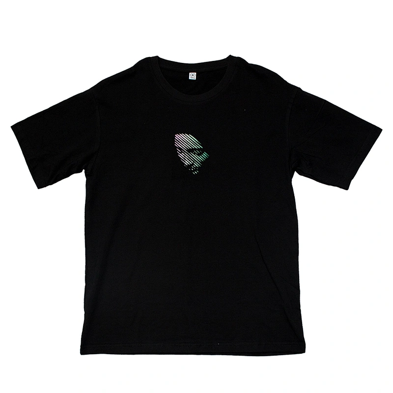 Wholesale Customizable Discoloration 3D Girl Face Logosummer Tshirts 2021 For Men