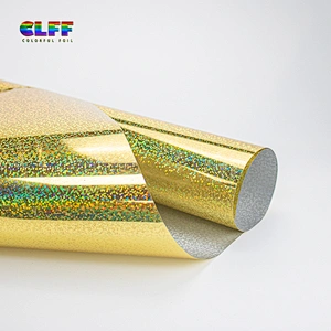 Customize Your Own Pattern Free Sample T Shirt Laser Htv Hologram Film Heat Transfer Vinyl Roll