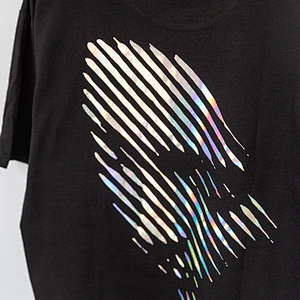 Wholesale Customizable  3Dx Effect Color Changing Girl Face Logo Mens Plus Size T-Shirt