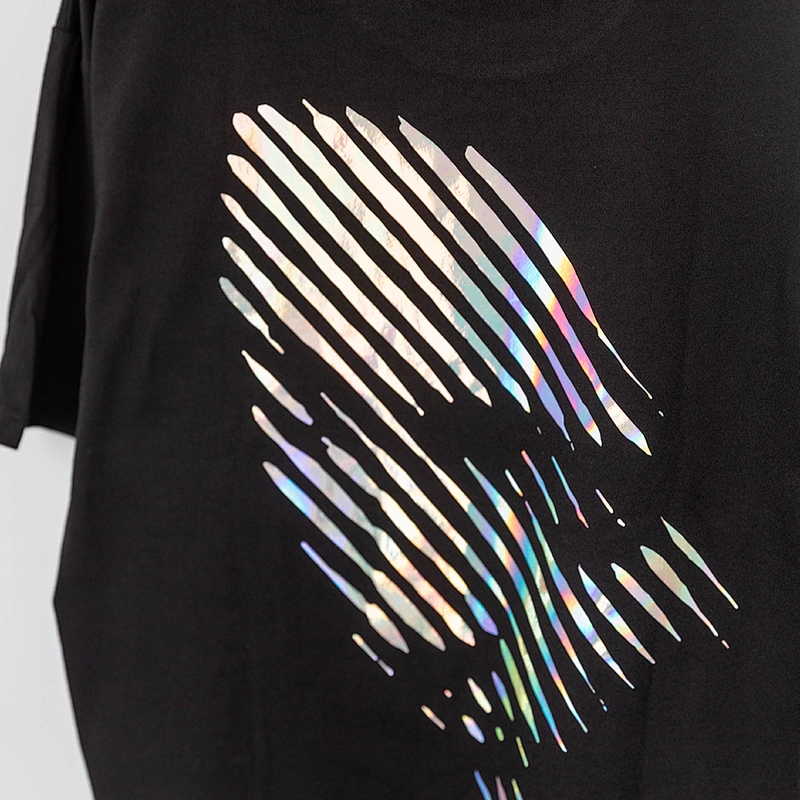 Wholesale Customizable  3Dx Effect Color Changing Girl Face Logo Mens Plus Size T-Shirt