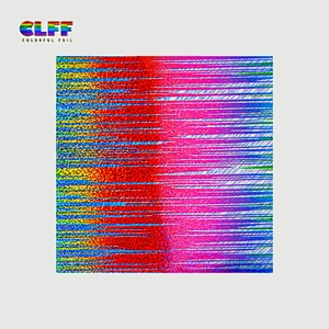 New Fashion Custom Design Flashing Rainbow Heat Transfer Vinyl Logo Press Sticker For T Shirt