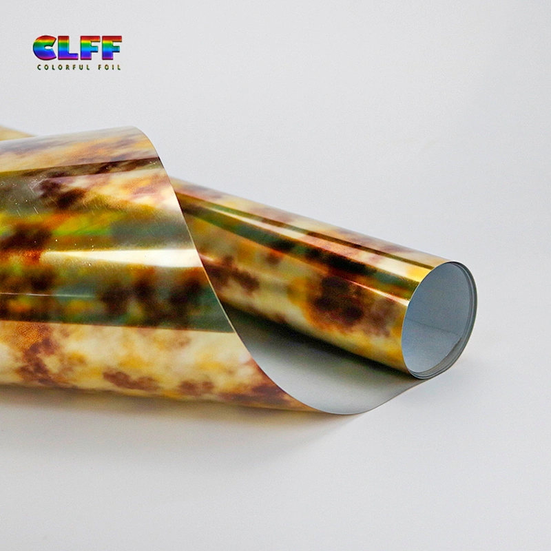 Wholesale Patterned Printable Prismatic Heat Transfer Vinyl Rolls  for Textile, T shirt