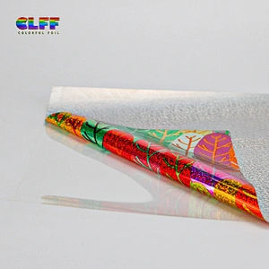 Factory Price High-Quality Customize Glitter Fashion Plant Pattern Heat Transfer Printing Film Patterns