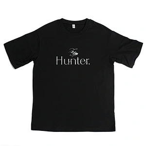 Wholesale Customizable Logo Hunter Silver Reflective Pattern Round Neck Short Sleeve Summer T Shirt Man