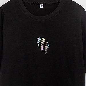 Wholesale Customizable  3Dx Effect Color Changing Girl Face Logo Mens Plus Size T-Shirt