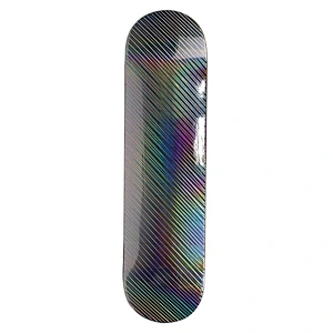 Hot Sale Stock In Trade 7 Ply Chinese Maple Complete Standard Skateboard Oblique Metal Laser With Pu Wheels For Teens Adults