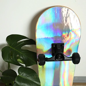 Wholesale High Quality Skate Board 7 Ply Wood Skateboard with Flash Wheel
