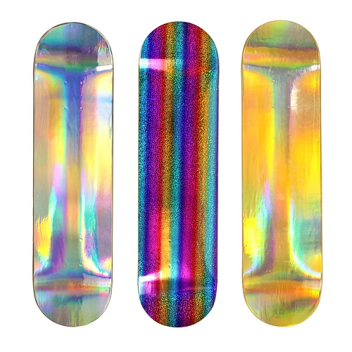 Wholesale High Quality Skate Board 7 Ply Wood Skateboard with Flash Wheel
