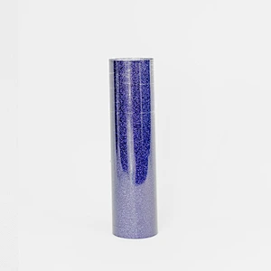Dark Blue Glitter Heat Transfer Vinyl  PU film htv use on T-shirts fabrics textile bag