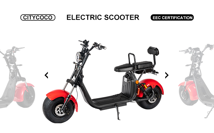 electric scooter with seat