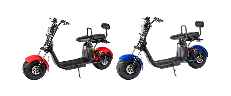 electric scooter with seat