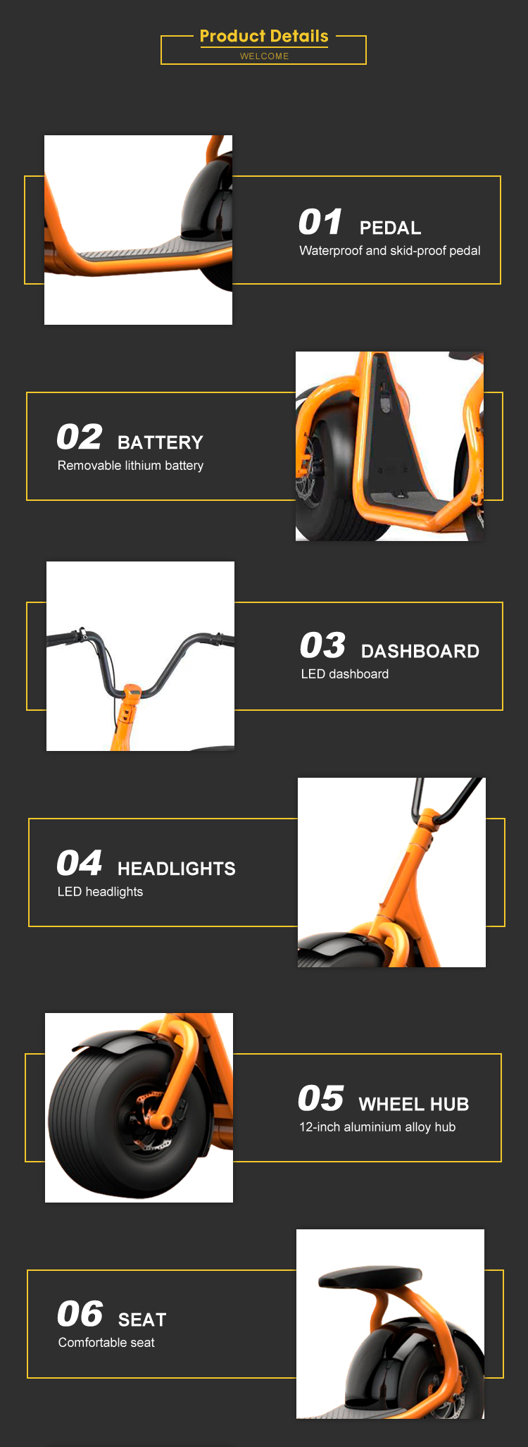 electric scooter motor 2000w