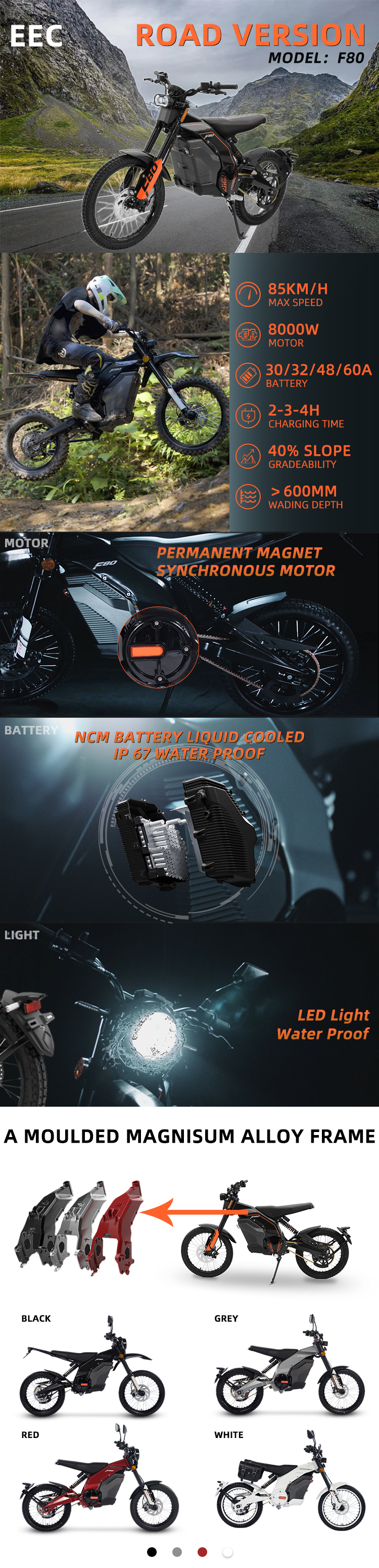 high speed electric bike