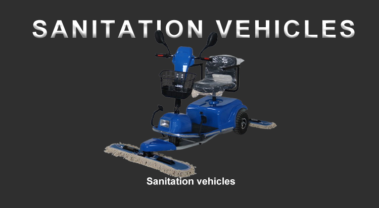 Wheels Mobility Cleaning Mop Scooter Ht-in101c Electric Floor Cleaning Machine Driving Dust Cart