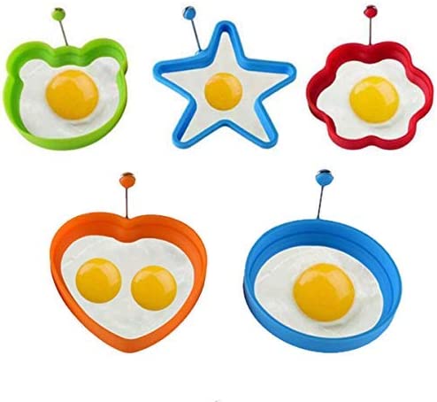 silicone heart pancake mold egg ring