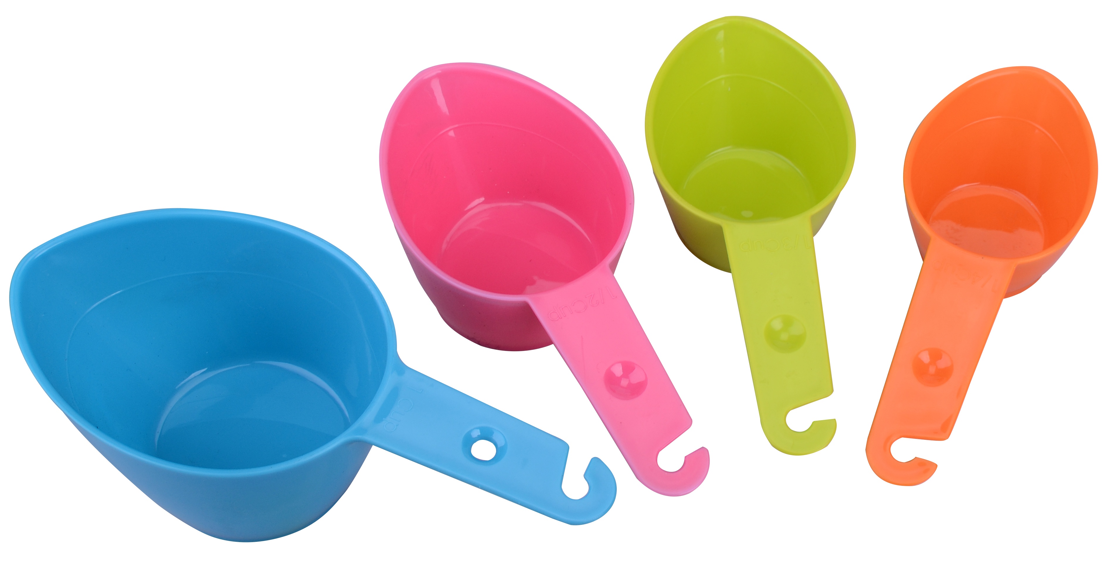 Set of 4, PP measuring cups