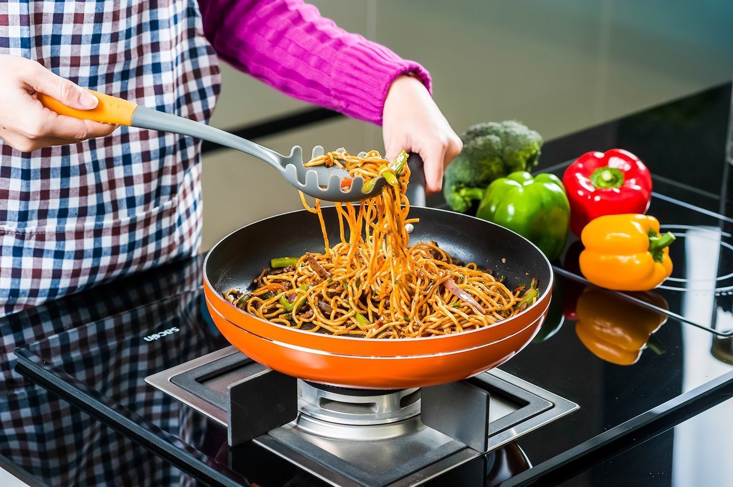 nylon kitchen utensil set