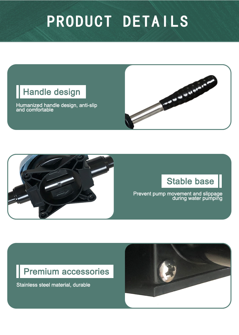 manual water pump manufacturer