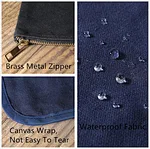 waxed canvas bag