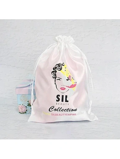 satin jewellery bag