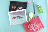 mesh cosmetic bag