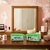 Zip Cosmetic Bag With Zipper clear PVC travel toiletry bag fashionable makeup pouches Custom logo travel makeup bag
