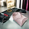 high quality custom logo make up satin zip bag luxury gift box satin pouch zip bag custom logo hair packaging
satin drawstring bag custom logo for jewelry envelope sealing handle satin bags screen printing custom logo packaging
satin bags Silk satin draws