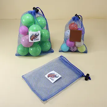 personalized drawstring bags for kids
mesh bag for Fruit Vegetable Package
Nylon PET Mesh drawstring pouch
Mesh Golf Ball Bag
Sport Mesh Bags
