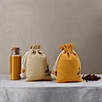 Wholesale Eco Friendly Sachet Packaging Jute Drawstring Bags for Sachet Gift Package