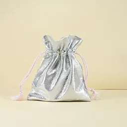 OEM ODM Nylon Material Gift Drawstring Bag Jewelry Ring Necklace Package Bag with Drawstring