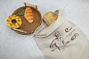 linen bag with embroidery
linen drawstring bag