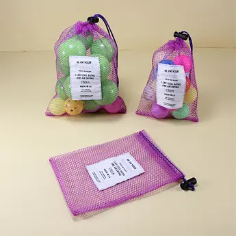personalized drawstring bags for kids
mesh bag for Fruit Vegetable Package
Nylon PET Mesh drawstring pouch
Mesh Golf Ball Bag
Sport Mesh Bags