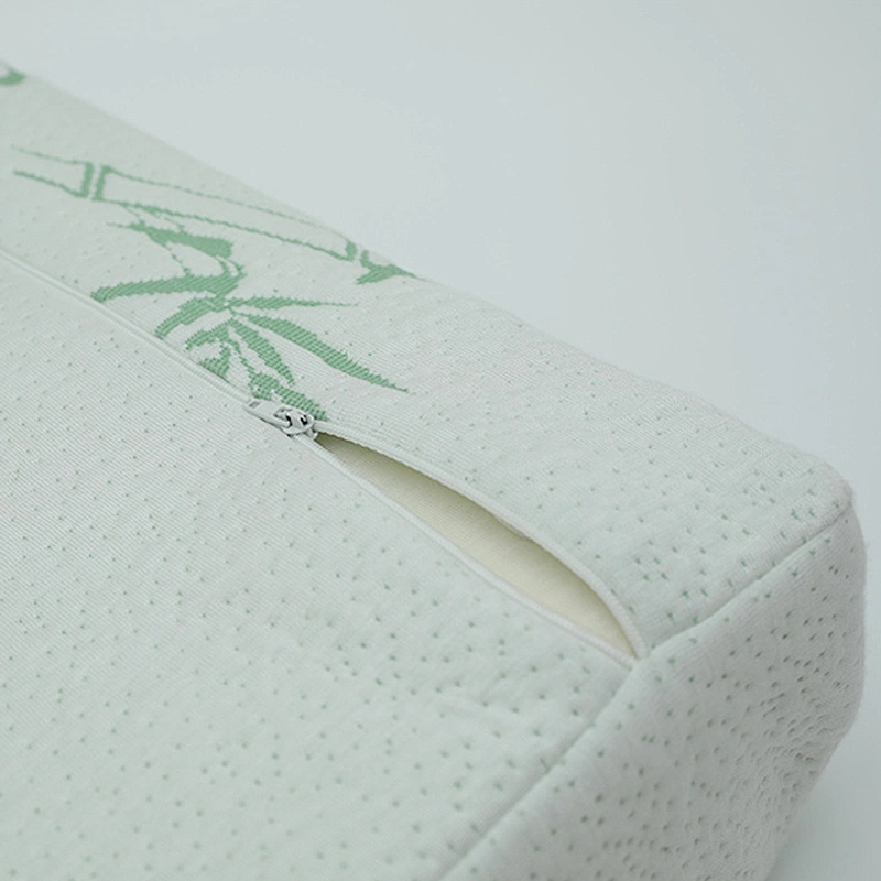 Bed Pillow Neck Support Bamboo Contour Memory Foam Pillow for Stomach,Back,Side Sleepers