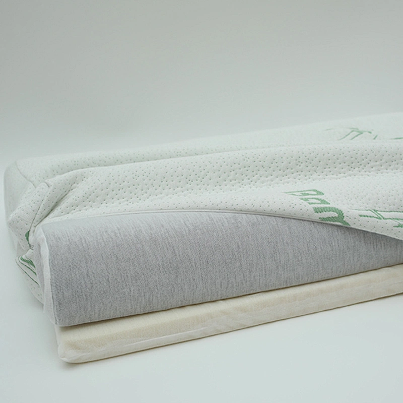 Bed Pillow Neck Support Bamboo Contour Memory Foam Pillow for Stomach,Back,Side Sleepers