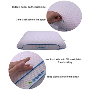 2022 New Arrival Memory Foam Bread Shape Pillow With customized Embroidery