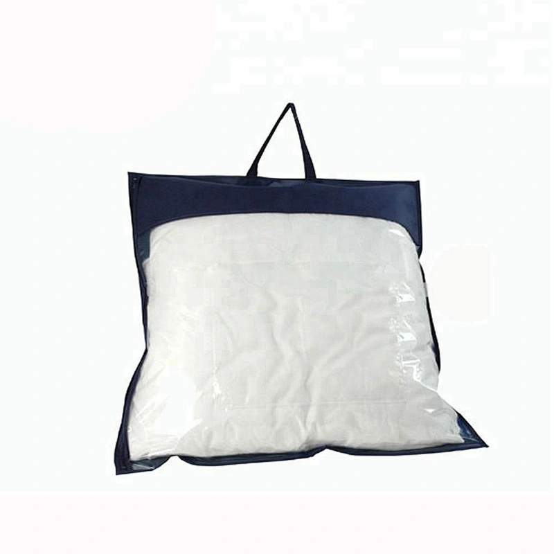 Super quality  Clear PE red non woven Household Pillow packaging