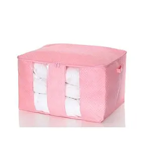 Texpack OEM PVC and Non Woven Fabric Clothes Storage Bag