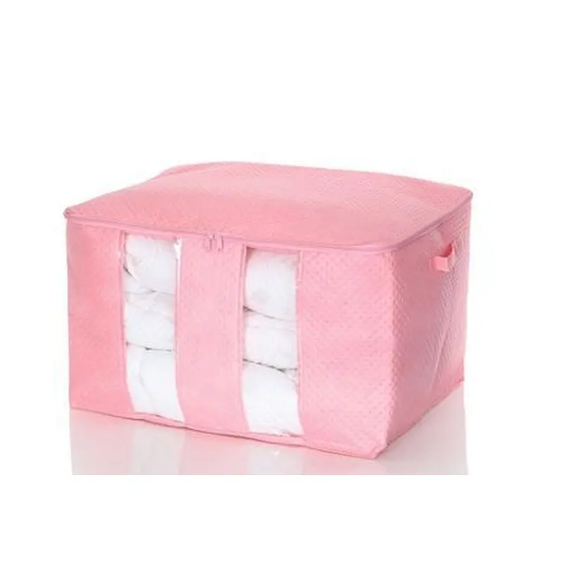Texpack OEM PVC and Non Woven Fabric Clothes Storage Bag