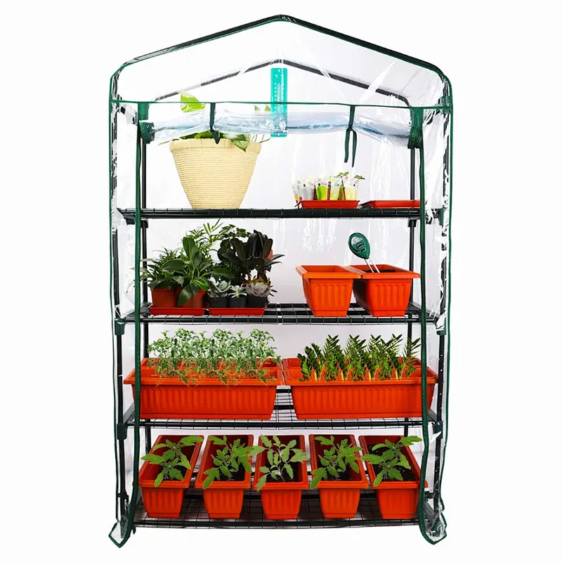 Transparent Vinyl Flower Garden Outdoor Cover