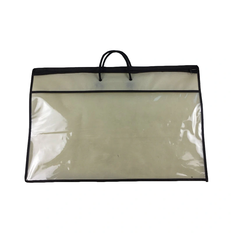 Top manufacturing Clear PE red non woven Household Pillow packaging