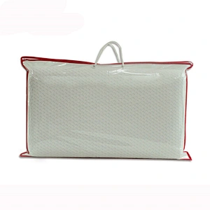 Texpack ODM clear PE pillow bag with handles